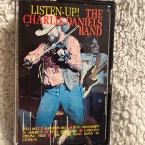 Charlie Daniels Band Listen Up ! Cassette Tape vintage 1990